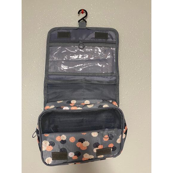 Lightweight Travel Essential Large Toiletries Bag-NEW- Floral - Picture 2 of 5